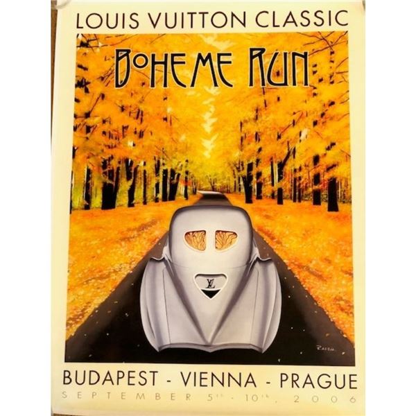 Louis Vuitton Boheme Run 2006 Poster