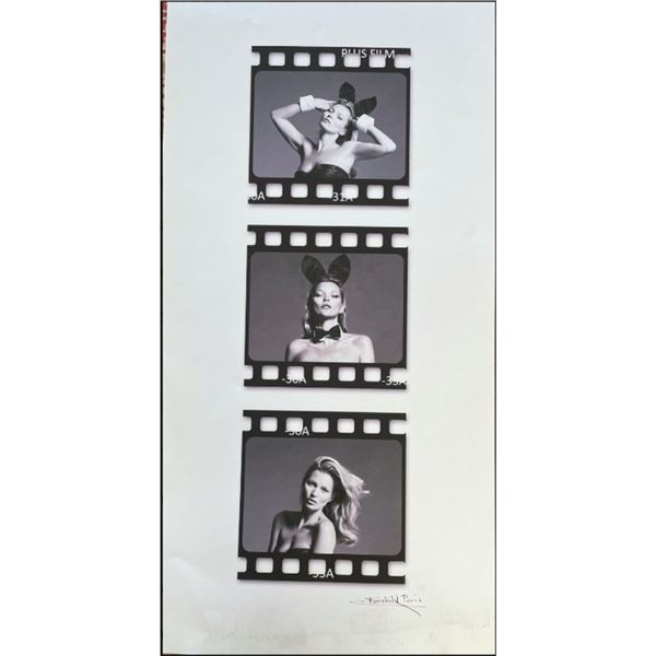 Limited Edition Kate Moss Playboy Film Strip Print