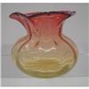 Image 1 : AMBERINA ART GLASS VASE