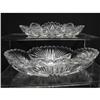 Image 2 : AMERICAN BRILLIANT CUT GLASS PICKLE DISHES