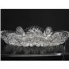Image 3 : AMERICAN BRILLIANT CUT GLASS PICKLE DISHES
