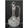 Image 1 : AMERICAN BRILLIANT CUT GLASS DECANTER