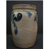 Image 2 : BLUE DECORATED STONEWARE CROCK