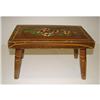 Image 1 : PAINT DECORATED FOOTSTOOL
