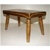 Image 4 : PAINT DECORATED FOOTSTOOL