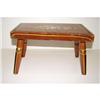 Image 1 : PAINT DECORATED FOOTSTOOL