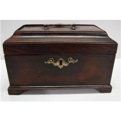 WALNUT JEWEL CASKET