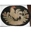 Image 1 : ROOSTER DECORATED HOOKED RUG