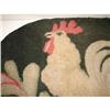 Image 3 : ROOSTER DECORATED HOOKED RUG