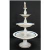 Image 1 : PORCELAIN THREE TIERED SERVER