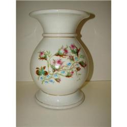 MOSS ROSE PORCELAIN VASE