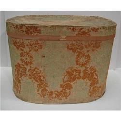 19TH CENTURY WALLPAPER BOX