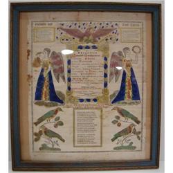 19TH CENTURY PENNSYLVANIA FRAKTUR