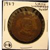 Image 1 : 1927 LUCKY LINDBERGH TOKEN