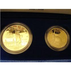 1986 U.S. LIBERTY COIN SET