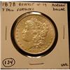 Image 1 : 1878 U.S. MORGAN SILVER DOLLAR