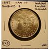 Image 1 : 1887 U.S. MORGAN SILVER DOLLAR