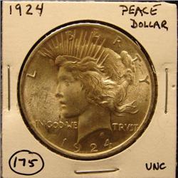 1924 U.S. PEACE DOLLAR