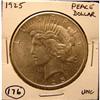 Image 1 : 1925 U.S. PEACE DOLLAR