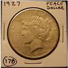 Image 1 : 1927 U.S. PEACE DOLLAR