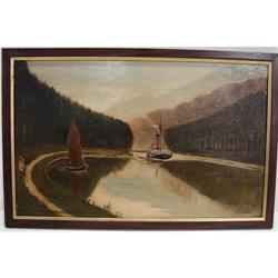 SCOTTISH OIL PAINTING