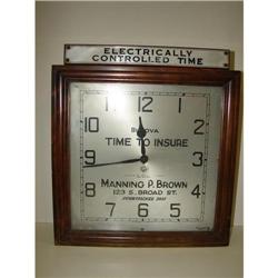 BULOVA STORE CLOCK