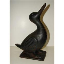 CAST IRON DUCK DOOR STOP