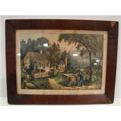 CURRIER & IVES PRINT