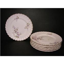 C. TIELSCH PORCELAIN BREAD PLATES