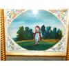 Image 2 : GILT PAINTED FEDERAL WALL MIRROR