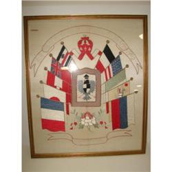 BOXER REBELLION NEEDLEWORK PRINT