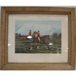 BRITISH FOX HUNTING PRINT