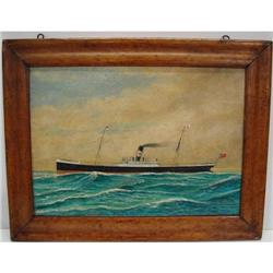 BRITISH SHIP PAINTING