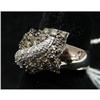Image 1 : 14KT WHITE GOLD DIAMOND RING