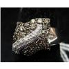 Image 3 : 14KT WHITE GOLD DIAMOND RING