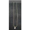 Image 2 : 14KT YELLOW GOLD DIAMOND PENDANT