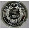 Image 3 : 1996 U.S. NATIONAL COMMUNITY SERVICE SILVER DOLLAR