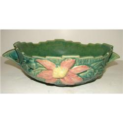 ROSEVILLE CLEMATIS CONSOLE BOWL