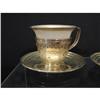 Image 2 : STERLING DEMITASSE CUPS AND SAUCERS