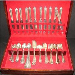 ENGLISH STERLING FLATWARE SET