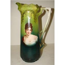 PORCELAIN TANKARD PITCHER