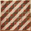 Image 1 : LOG CABIN PATTERN QUILT