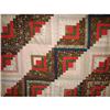 Image 3 : LOG CABIN PATTERN QUILT