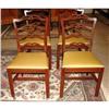 Image 1 : CHIPPENDALE STYLE SIDE CHAIRS