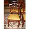 Image 2 : CHIPPENDALE STYLE SIDE CHAIRS