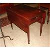 Image 2 : SHERATON WALNUT PEMBROKE TABLE