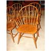Image 2 : CHESTNUT BOW BACK ARM CHAIRS