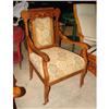 Image 1 : WALNUT EASTLAKE ARMCHAIR