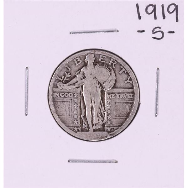 1919-S Standing Liberty Quarter Coin