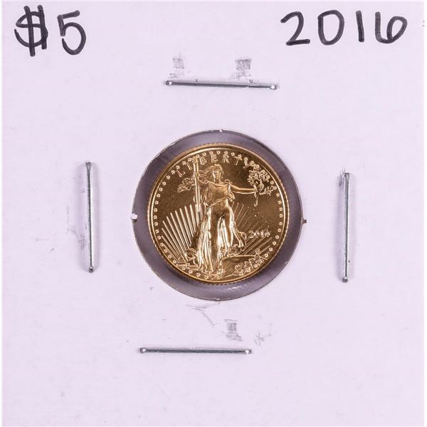 2016 $5 American Gold Eagle Coin